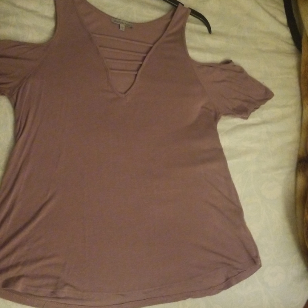 Purple shirt